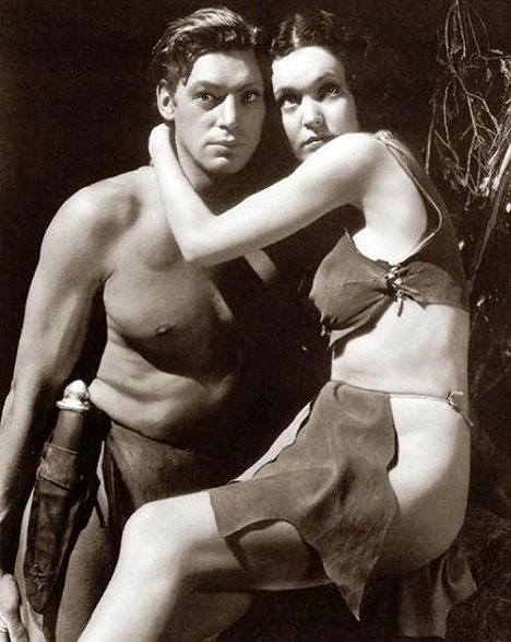 Johnny Weissmuller, Maureen O'Sullivan - Tarzan és asszonya - Filmfotók