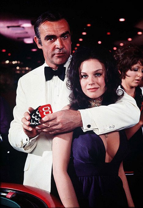 Sean Connery, Lana Wood - James Bond 007 - Diamantenfieber - Werbefoto