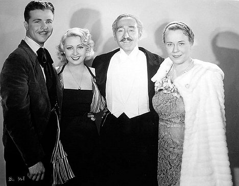 Dick Powell, Joan Blondell, Adolphe Menjou, Louise Fazenda - Broadway Gondolier - Promoción