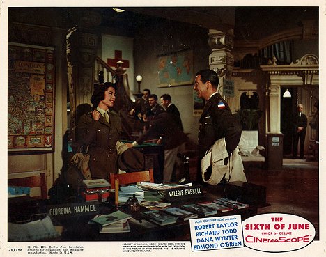 Dana Wynter, Robert Taylor - D-Day the Sixth of June - Film