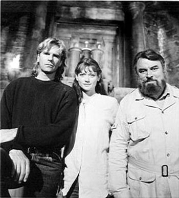 Richard Dean Anderson, Sophie Ward, Brian Blessed - MacGyver: Lost Treasure of Atlantis - Promoción