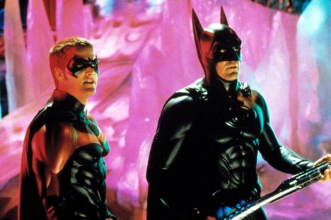 Chris O'Donnell, George Clooney - Batman a Robin - Z filmu