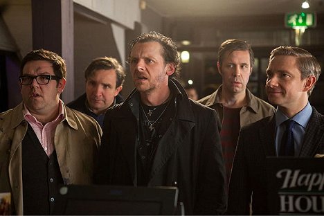Nick Frost, Eddie Marsan, Simon Pegg, Paddy Considine, Martin Freeman - Na konci sveta - Z filmu