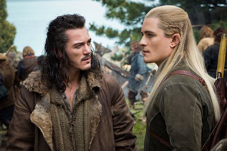 Luke Evans, Orlando Bloom - Le Hobbit : La bataille des qinq armées - Film