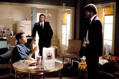 Frank Whaley, John Travolta, Samuel L. Jackson - Pulp Fiction - Photos