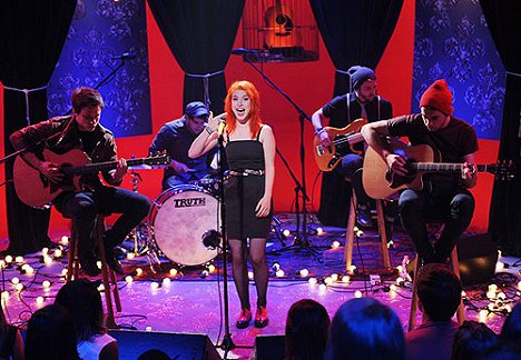 Josh Farro, Zac Farro, Hayley Williams, Jeremy Davis, Taylor York - Paramore: Unplugged - De la película