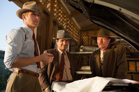 Ryan Gosling, Michael Peña, Robert Patrick - Gangster Squad – Lovci mafie - Z filmu