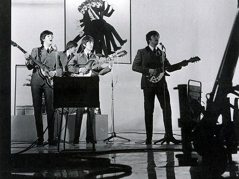 Paul McCartney, Ringo Starr, George Harrison, John Lennon - Egy nehéz nap éjszakája - Filmfotók