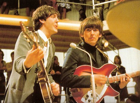 Paul McCartney, George Harrison - Around the Beatles - Photos