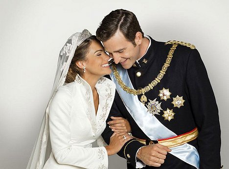 Amaia Salamanca, Fernando Gil - Felipe y Letizia - Werbefoto