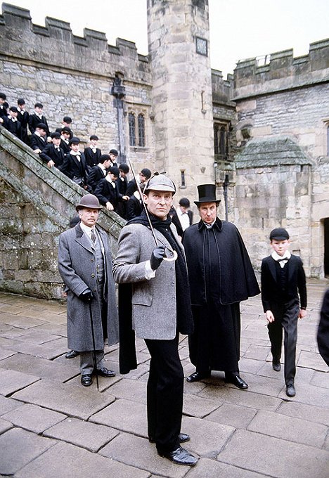 Edward Hardwicke, Jeremy Brett - The Return of Sherlock Holmes - Photos