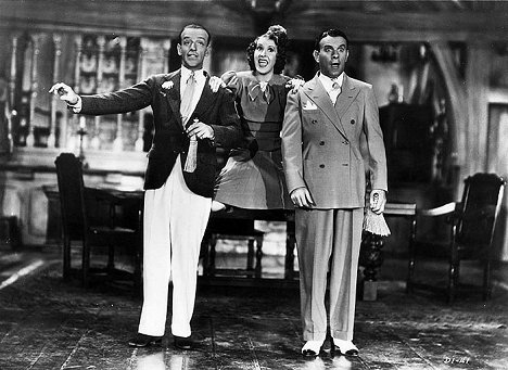 Fred Astaire, Gracie Allen, George Burns