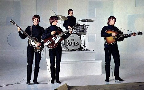 Paul McCartney, George Harrison, Ringo Starr, John Lennon - Help! - Van film