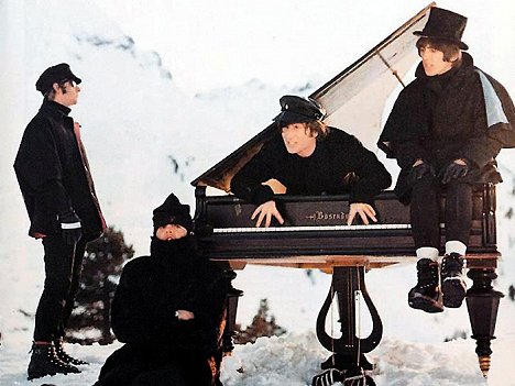 Ringo Starr, Paul McCartney, John Lennon, George Harrison - Segítség! - Filmfotók
