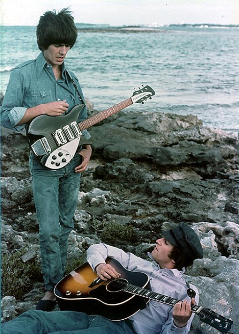 George Harrison, John Lennon - Help! - Van film