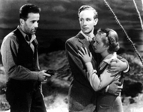 Humphrey Bogart, Leslie Howard, Bette Davis - A megkövült erdő - Filmfotók