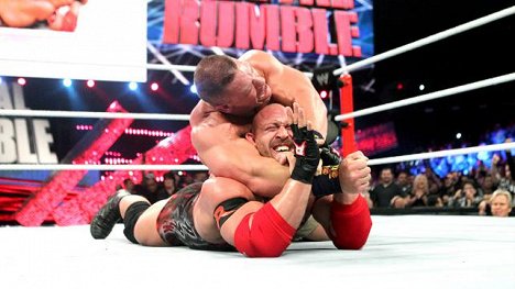 Ryan Reeves, John Cena - WWE Royal Rumble - Filmfotos