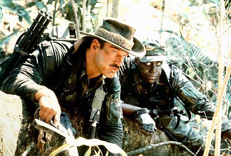 Jesse Ventura, Bill Duke - Predator - Photos