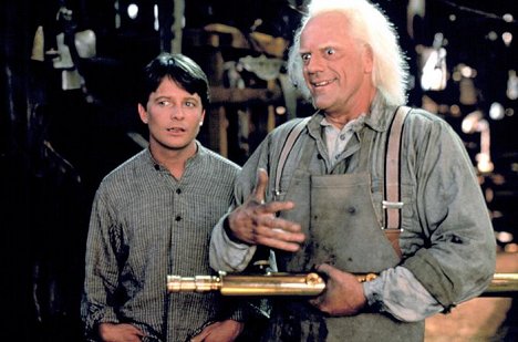 Michael J. Fox, Christopher Lloyd - Regreso al futuro III - De la película