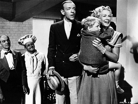 Fred Astaire, Gregory Moffett, Betty Hutton - Let's Dance - Van film
