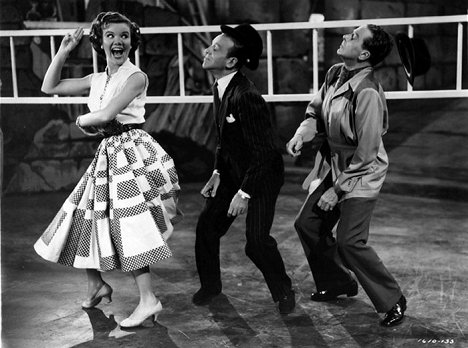 Nanette Fabray, Fred Astaire, Jack Buchanan - Zenevonat - Filmfotók
