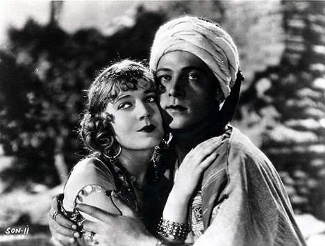 Vilma Bánky, Rudolph Valentino - Der Sohn des Scheich - Werbefoto