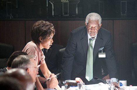 Angela Bassett, Morgan Freeman - La Chute de la Maison Blanche - Film