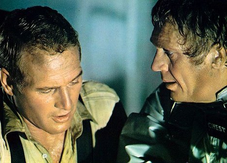 Paul Newman, Steve McQueen - Skleněné peklo - Z filmu