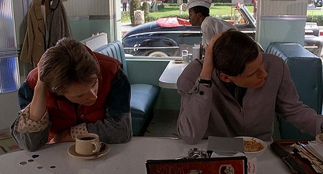 Michael J. Fox, Crispin Glover - Back to the Future - Photos