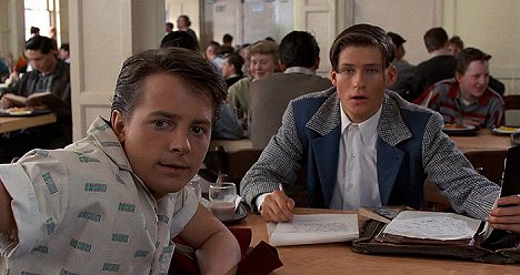 Michael J. Fox, Crispin Glover - Back to the Future - Photos