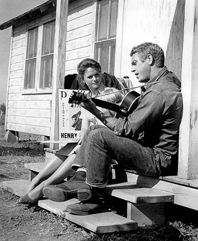 Lee Remick, Steve McQueen - Baby the Rain Must Fall - Photos
