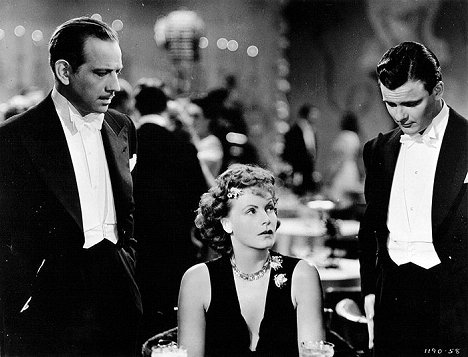 Melvyn Douglas, Greta Garbo, Robert Sterling - Two-Faced Woman - Van film