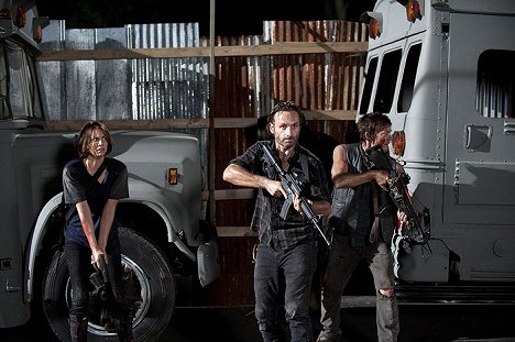 Lauren Cohan, Andrew Lincoln, Norman Reedus - The Walking Dead - The Suicide King - Photos