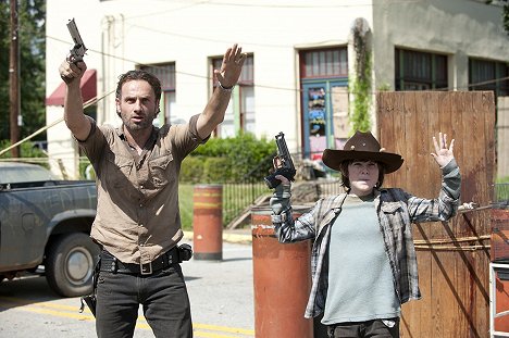 Andrew Lincoln, Chandler Riggs - The Walking Dead - Limpo - Do filme