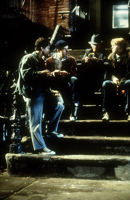 Mark Wahlberg, Patrick McGaw, James Madio, Leonardo DiCaprio - Jim Carroll - In den Straßen von New York - Filmfotos