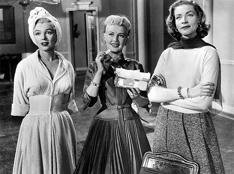 Marilyn Monroe, Betty Grable, Lauren Bacall - Wie angelt man sich einen Millionär? - Filmfotos
