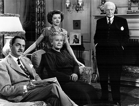 William Powell, Lucile Watson, Myrna Loy, Harry Davenport - Der Dünne Mann kehrt heim - Filmfotos