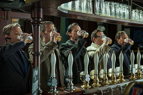 Martin Freeman, Paddy Considine, Simon Pegg, Nick Frost, Eddie Marsan - The World's End - Filmfotos