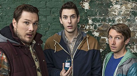 Marc Wootton, Blake Harrison, Ben Heathcote - Way to Go - De la película