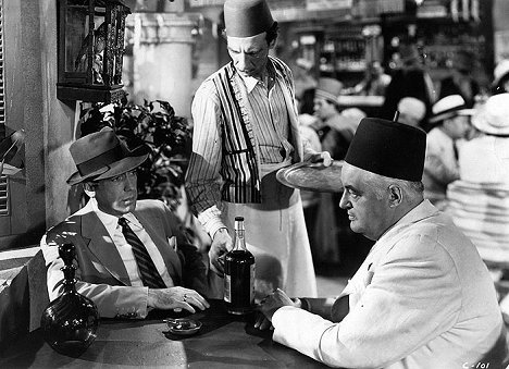 Humphrey Bogart, Sydney Greenstreet - Casablanca - Van film
