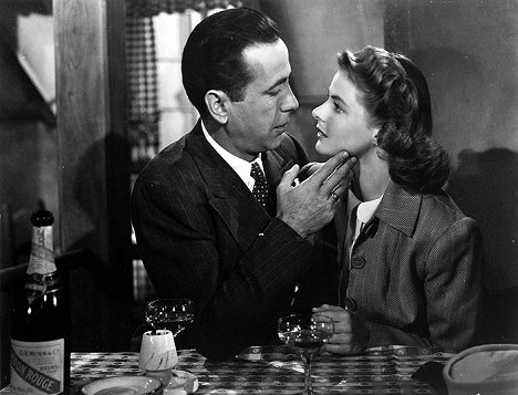 Humphrey Bogart, Ingrid Bergman - Casablanca - Do filme