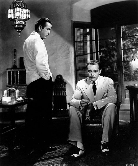 Humphrey Bogart, Paul Henreid - Casablanca - Filmfotók