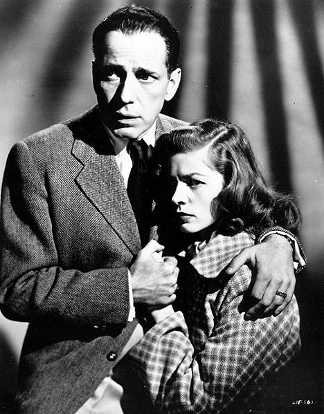 Humphrey Bogart, Lauren Bacall - Die Schwarze Natter - Filmfotos