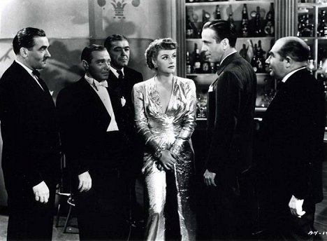 Peter Lorre, Kaaren Verne, Humphrey Bogart, Edward Brophy - All Through the Night - De la película