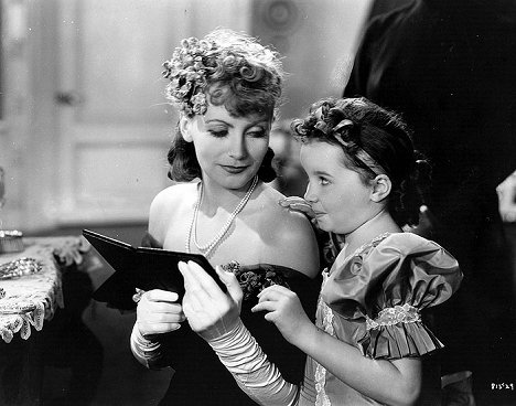 Greta Garbo, Cora Sue Collins - Anna Karenina - Z filmu