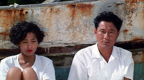 Aya Kokumai, Takeshi Kitano - Sonatine - Filmfotos
