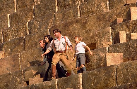 John Hannah, Rachel Weisz, Brendan Fraser, Freddie Boath - A múmia visszatér - Filmfotók