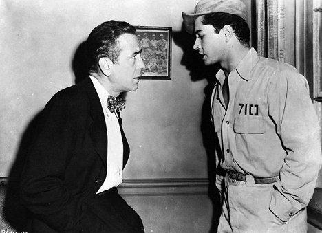 Humphrey Bogart, John Derek - Knock on Any Door - Z filmu