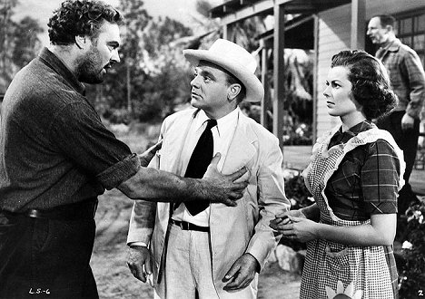 Mickey Simpson, James Cagney, Barbara Hale - A Lion Is in the Streets - Filmfotos