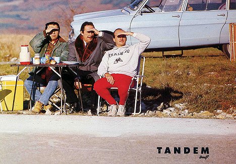 Gérard Jugnot, Jean Rochefort - Tandem - Lobby Cards